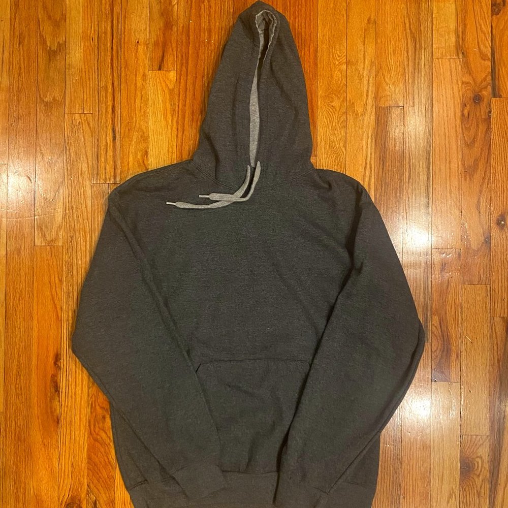 Spalding Mens Dark Grey Heather Hoodie Size Large